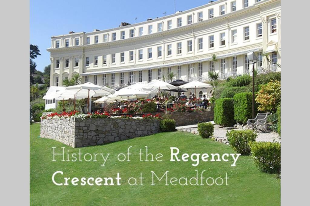 **Sunny And Bright, Thatchers Rock One Bed Beach Front Apartment*** Torquay Exteriör bild